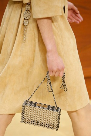 Chanel BlackSilver Wired Minaudiere Bag Fall 2015