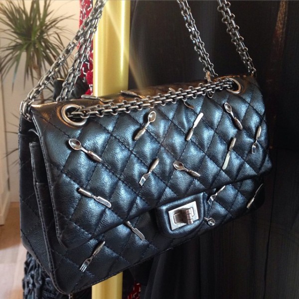 Chanel Reissue 225 with Spoon Charm Flap Bag Fall Winter 2015