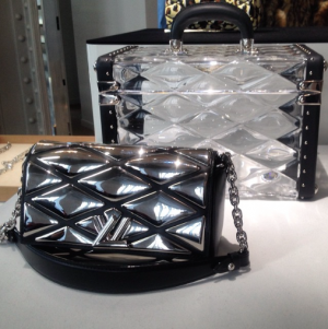 Louis-Vuitton-Transparent-Mini-Trunk-and-Metallic-Twist-Bags-Fall-2015-300x301