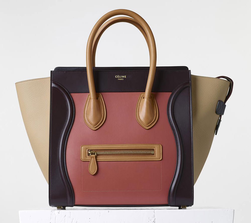 Celine-Mini-Luggage-Tote-Multicolor