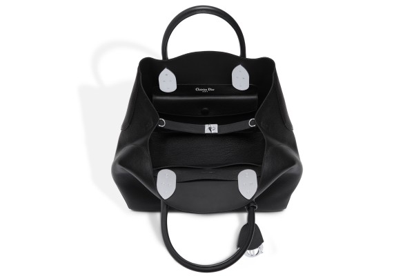 Interior-Dior-Large-Black-Open-Bar-Tote-Bag-Spring-2015