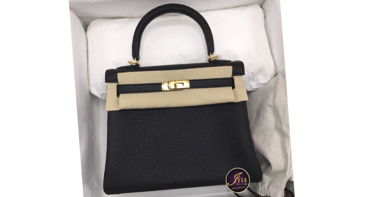 Hermes kelly hotsell 25 black