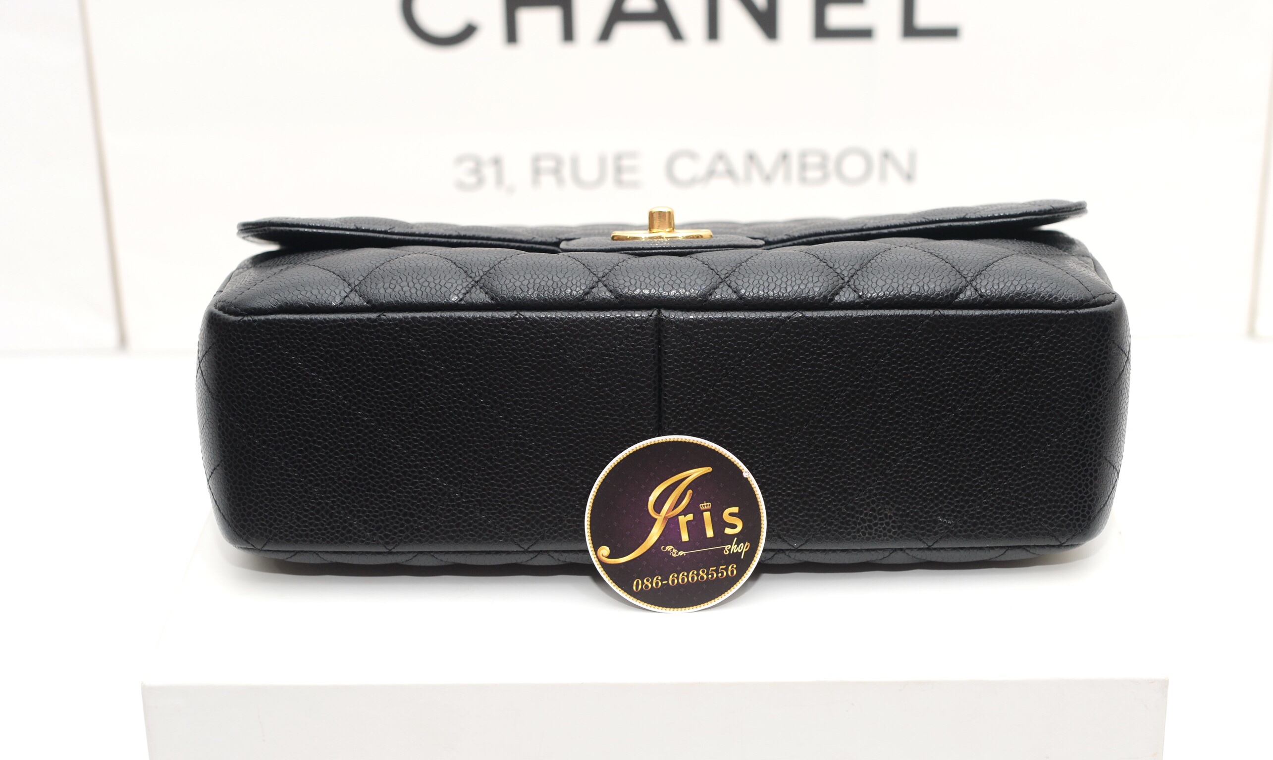 Vintage Chanel Coco Bar Classic Flap CF25 - Black – YST.vintage