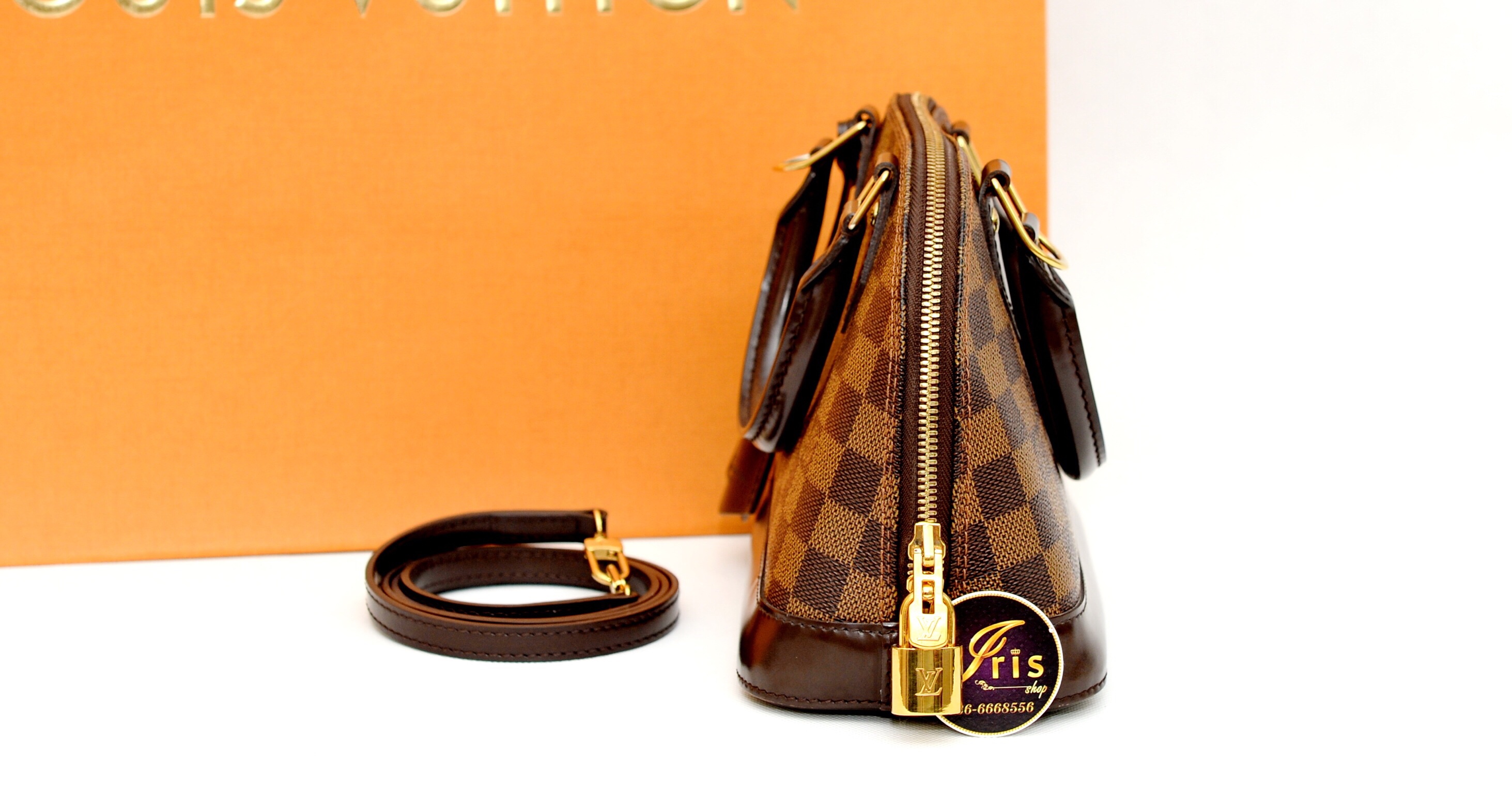 กระเป๋าหลุยส์ LV ALMA BB DAMIER (used 93%) สวย สภาพงาม ราคาดี พร้อมส่งค่ะ!!! - Iris Shop