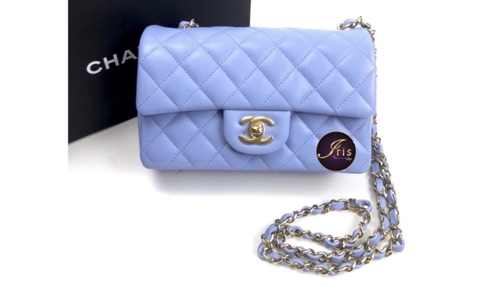 Chanel classic mini 8” purple lambskin GHW ของใหม่ พร้อมส่ง‼️ – Iris Shop