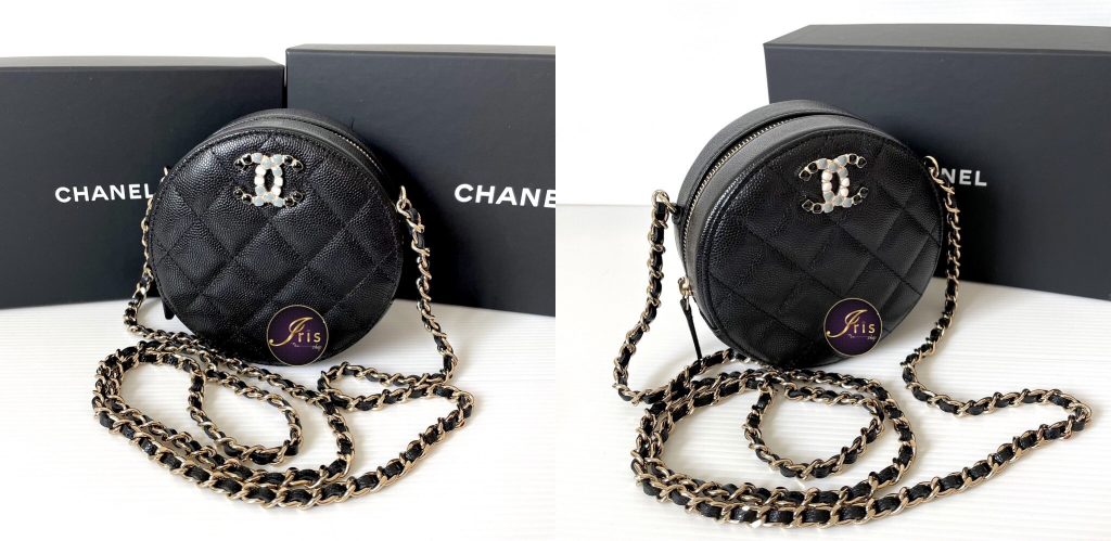 Chanel Candy Chain CC Flap Bag Quilted Lambskin Small Black 16699742