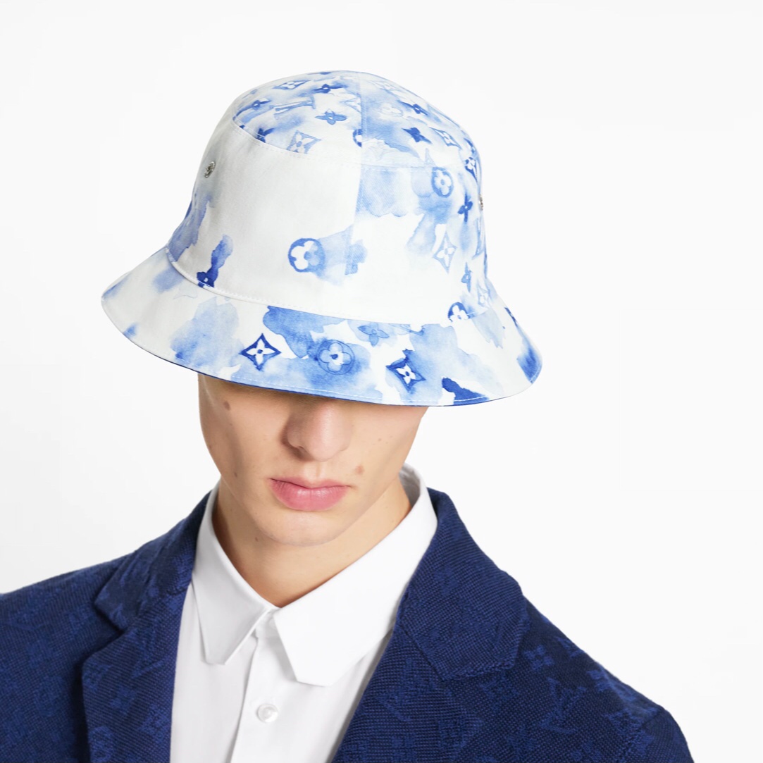 Lv bucket hat watercolor summer คอลเลคชั่นที่เข้ากับฤดูร้อนสุดๆ