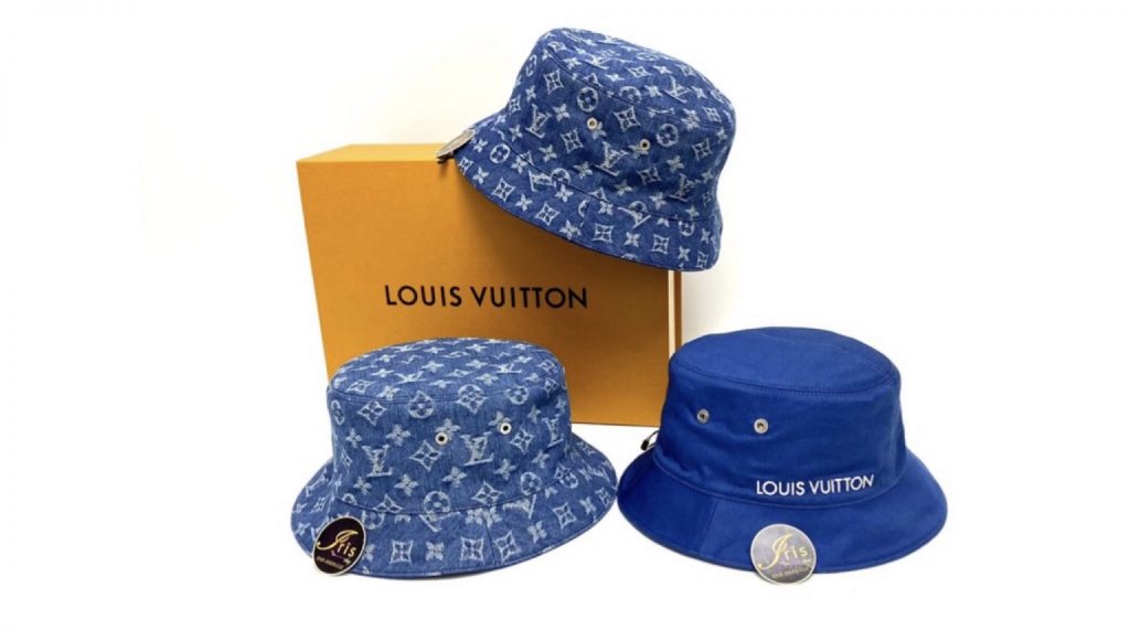 Lv monogram denim bucket hat ของใหม่ พร้อมส่ง‼️ – Iris Shop