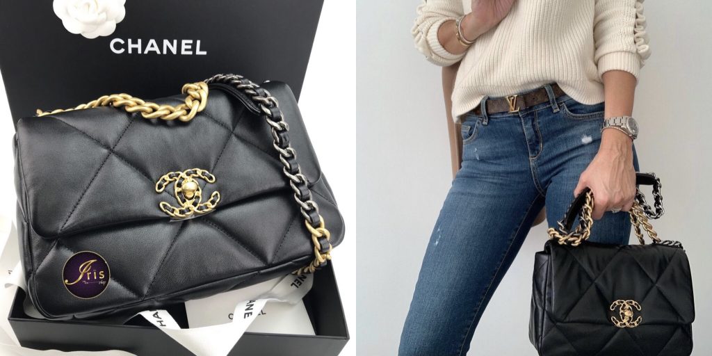 Chanel 19 black leather size 26 cm ของใหม่ พร้อมส่ง‼️ – Iris Shop