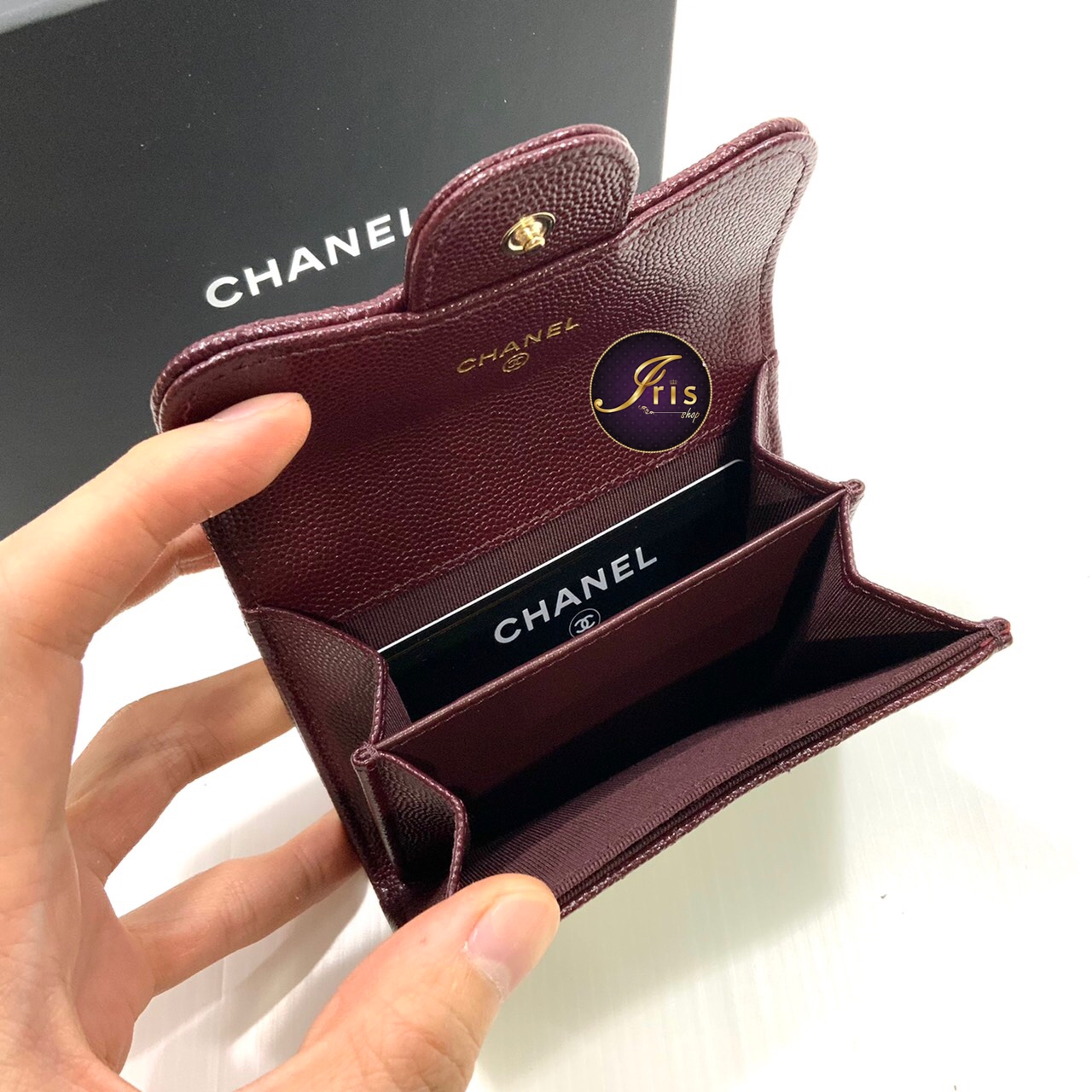 chanel card holder xl