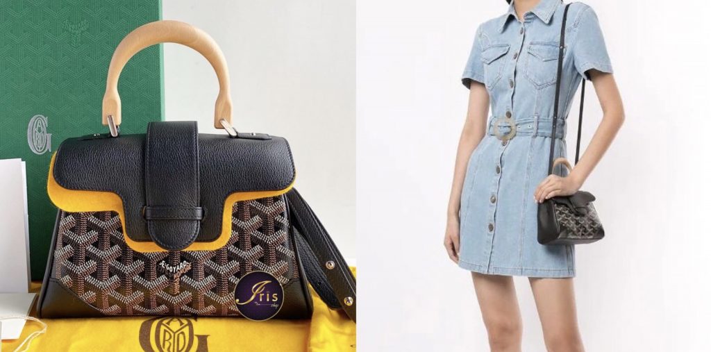 กระเป๋า Goyard mini saigon souple bag in black ของใหม่ พร้อมส่ง‼️ – Iris  Shop