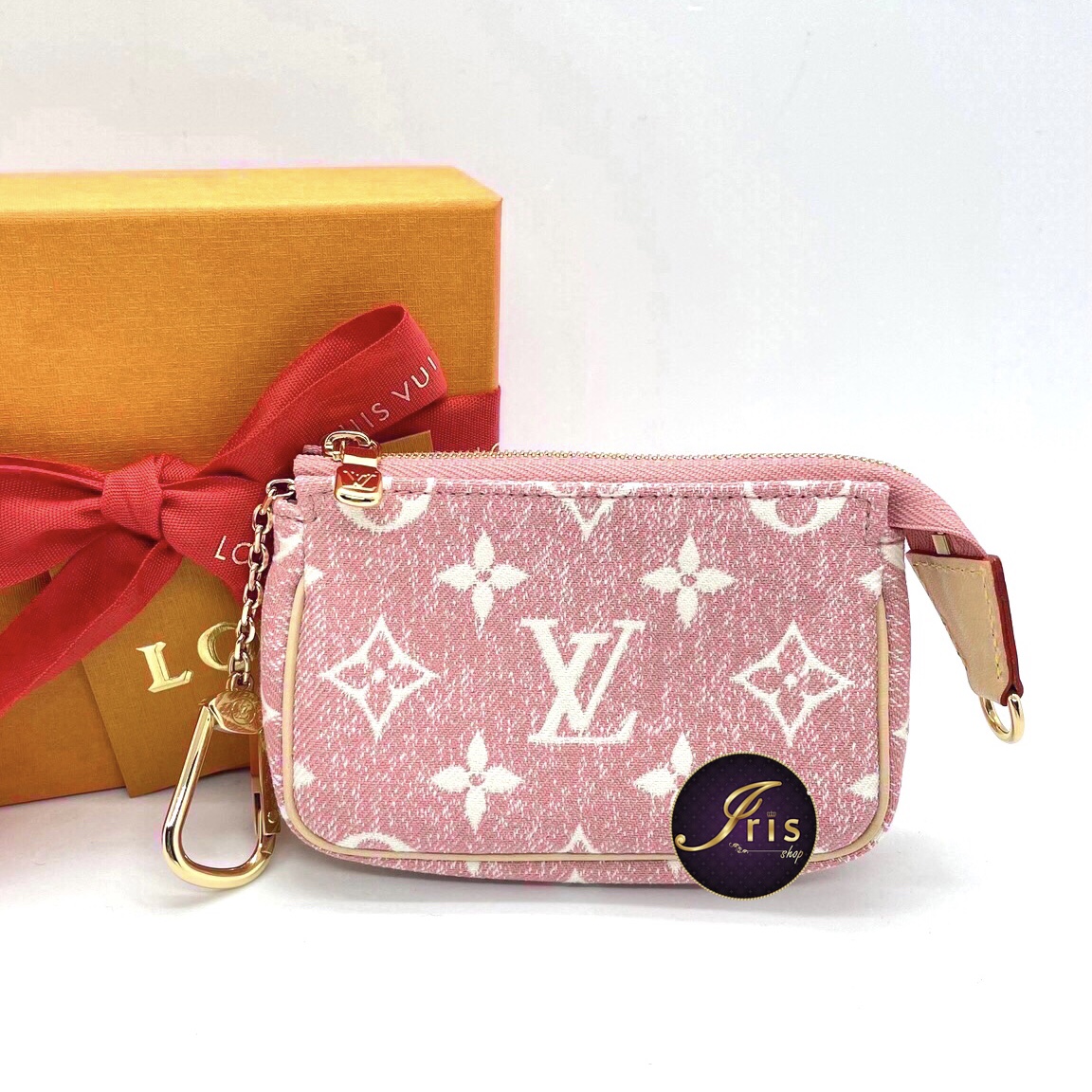 Louis Vuitton Micro Pink Denim Pochette Accessoires - Ann's