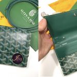 กระเป๋า Goyard wallet with removable strap in green ของใหม่ พร้อมส่ง‼️
