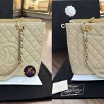 กระเป๋า Chanel GST tote bag beige caviar Ghw…Used พร้อมส่ง‼️